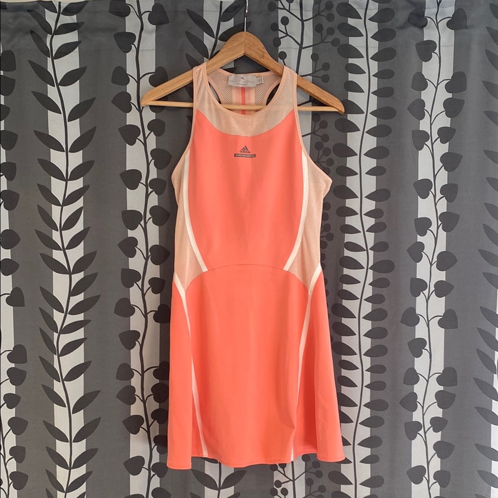Adidas Stella McCartney Barricade Women's Coral Tennis Dress